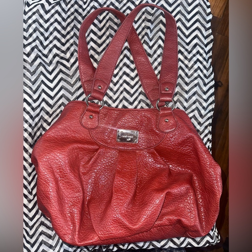 Nine West Cherry Red Shoulder Bag
